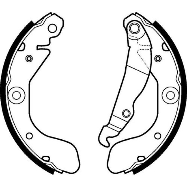 Delphi LS2114 Arka Fren Balatası Kampana Kalos Aveo T200 T250 95017074