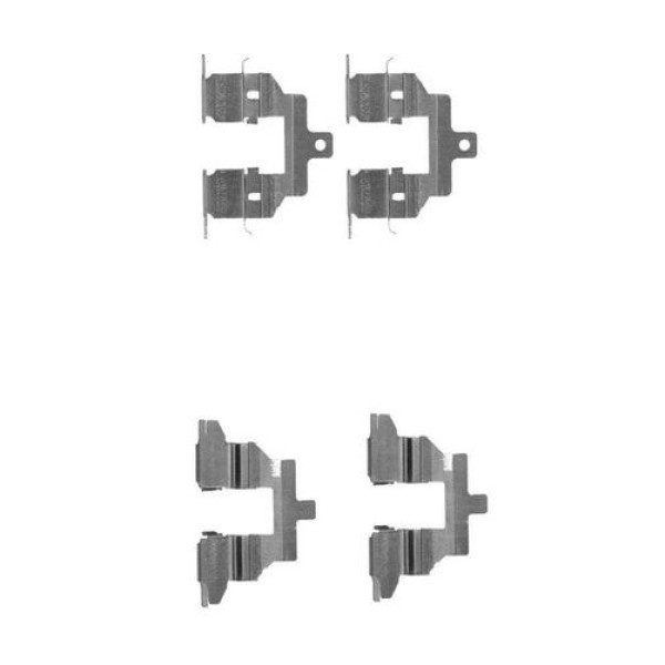 Delphi LX0531 Fren Balata Montaj Takımı Arka Nissan Qashqai Tiida X-Trail 12 06
