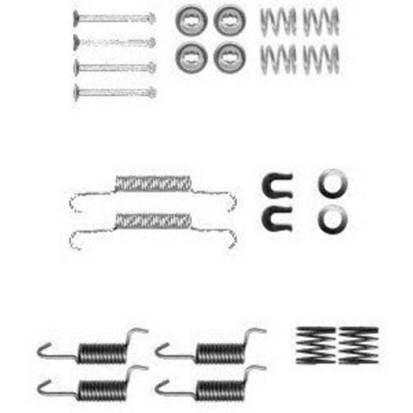 Delphi LY1367 Fren Pabuç Montaj Takımı C4 Aircross-4006 