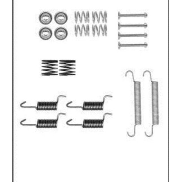 Delphi LY1386 Fren Pabuç Montaj Takımı Arka Hyundai Getz 09 Sonata 04 Kia Megentıs 05 05 