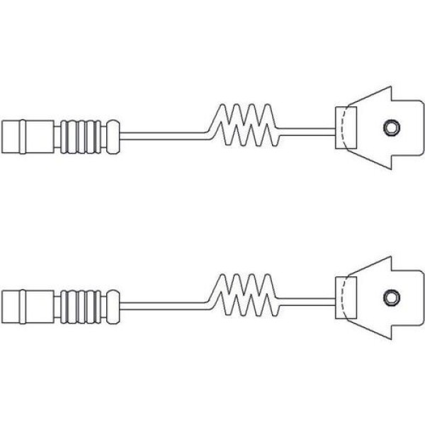 Delphi LZ0111 Fren İkaz Kablosu Ön Mercedes 190 500 80 05 93 2015400317