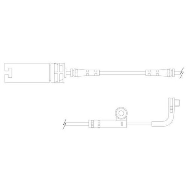 Delphi LZ0170 Fren İkaz Kablosu Ön Arka BMW 520 520D 523 525 530 535 540 545 550 630 635D 645 650 M5 34352282935