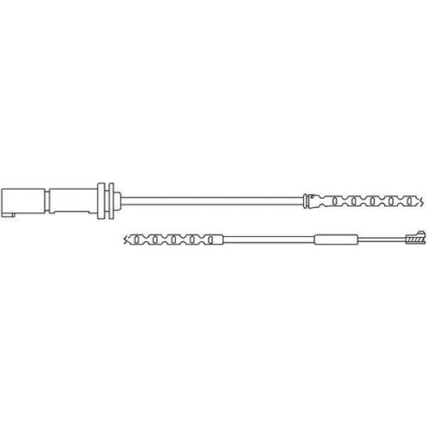 Delphi LZ0247 Fren İkaz Kablosu Arka BMW X5 X6 04 10 34356792571