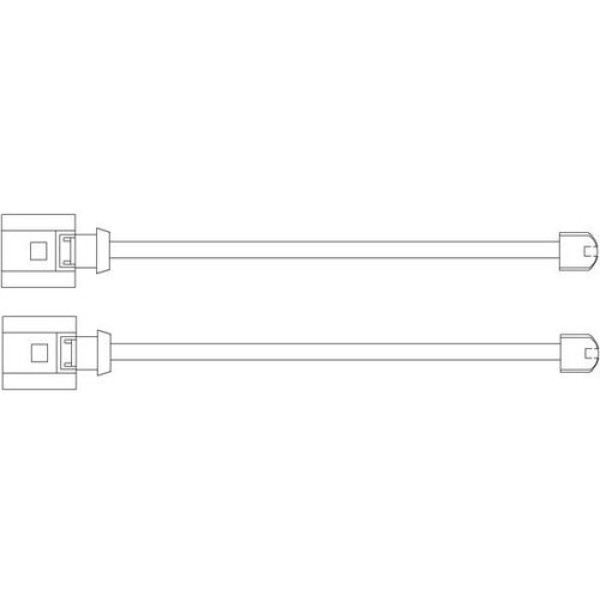 Delphi LZ0249 Fren İkaz Kablosu Arka Porsche Cayenne Volkswagen Touareg 05 10 95861236550 
