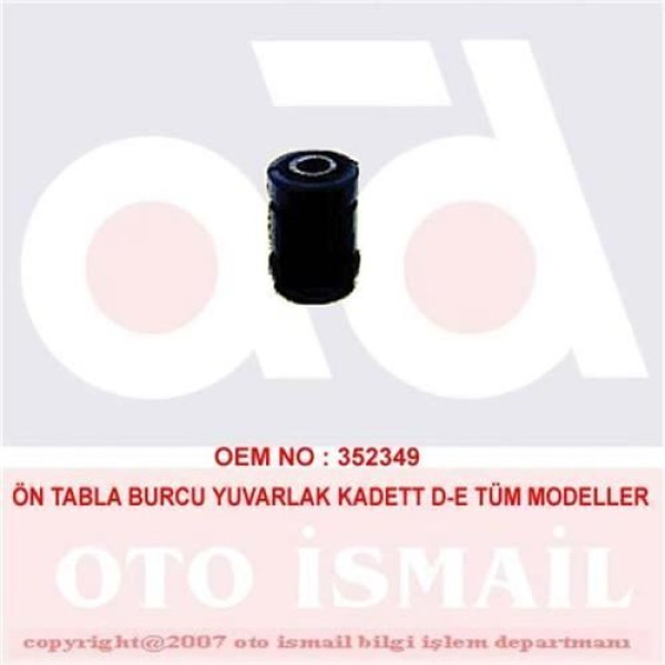 DOĞRU 631 Opel Kadett E-D Ön Tabla Burcu Yuvarlak