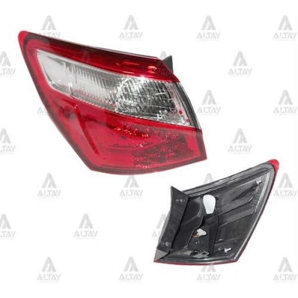 Depo 21519L3LUE Stop Lambası Sol LEDli Nissan Qashqai 10-12 26555BR00A 