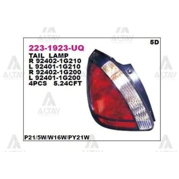 Depo 2231923RUQ Stop Lambası Sağ Rio 05-10 924021G200