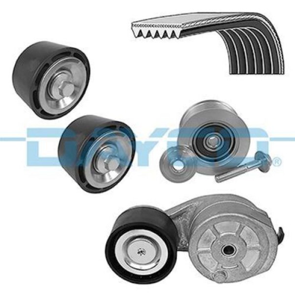 Dayco KPV113HD Kanallı Kayış Seti Scania P-G-R-T-Seri 380 420 440 480 500 Yeni Tip 2197391