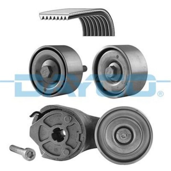 Dayco KPV135 Alternatör Direksiyon Klima Kayış Rulman Kiti Doblo 1.9D JTD 00-Apv1077 6PK1815 55171439