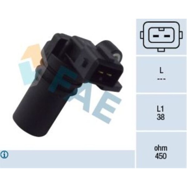 FAE 79162 Krank Mili Pozisyon Sensörü Connect 02-13 1.8TDCI Focus 98-11 Focus II Cma03-11 S Amgalaxy 06-14 1M5A6C315AE 