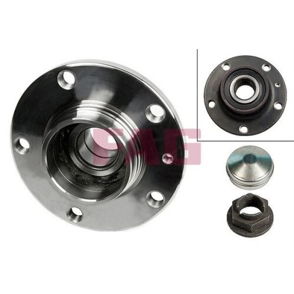 FAG 713644850 Arka Teker Kiti Poryalı Corsa D 1.0-1.2-1.4-1.6T-1.3CDTI-1.7CDTI Diskli Fren 1604360 