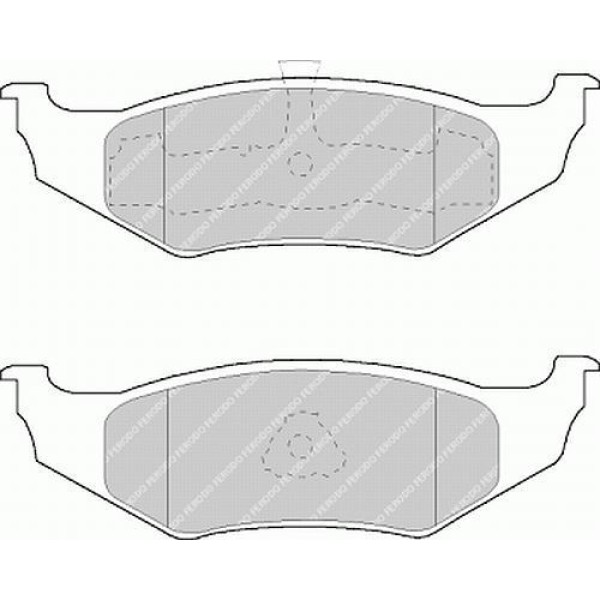 Ferodo FDB1099 Arka Fren Balatası Chrysler Grand Voyager III 8973002310 
