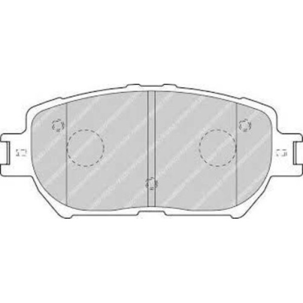 Ferodo FDB1620 Ön Fren Balatası Toyota Avensis 00-01 0446530340 