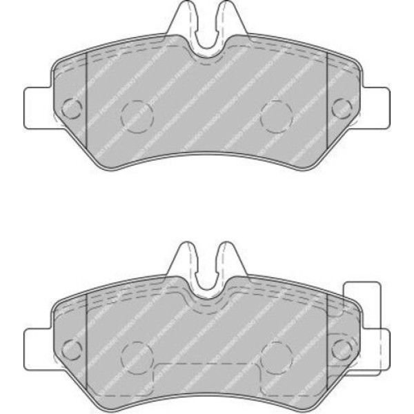 Ferodo FVR1780 Fren Balatası Arka Sprinter 906 06-Crafter 06-15 04862602AA 