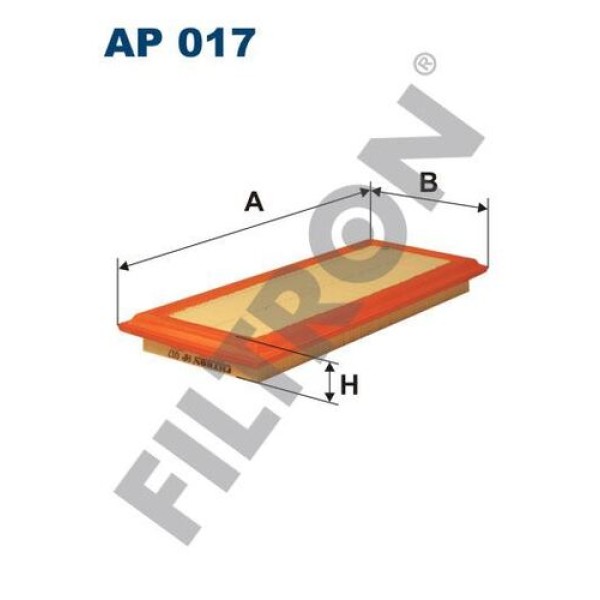 Filtron AP017 Hava Filtresi Fiat Fiorino 1.7D 88-99 Duna 1.7Ds 87-91 1257546