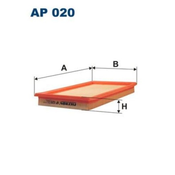 Filtron AP020 Hava Filtresi Astra F 91-98 Corsa A 87-93 Vectra A 90-94 834250 