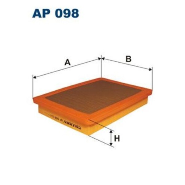 Filtron AP098 Hava Filtresi Fiat Fiorino-Innocentı Elba-MIIle 71736126