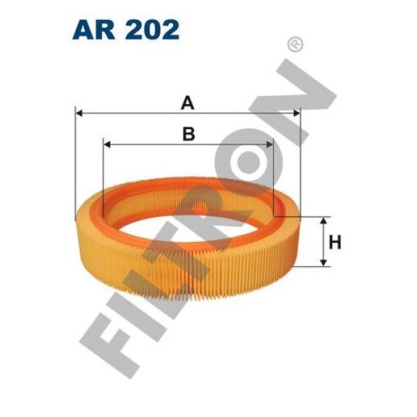 Filtron AR202 Hava Filtresi Opel Kadett-E 1.6L 75Hp 86-91 834287 