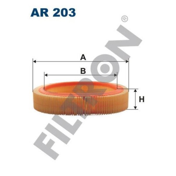Filtron AR203 Hava Filtresi Opel Kadett-D 1.3 N 60Hp 08 79-08 84 834803