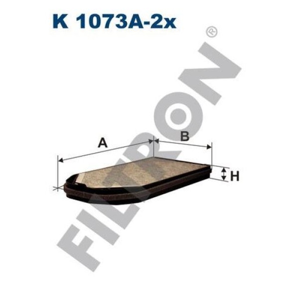 Filtron K1073A-2x Polen Filtresi BMW E38 Karbonlu 64319070072 