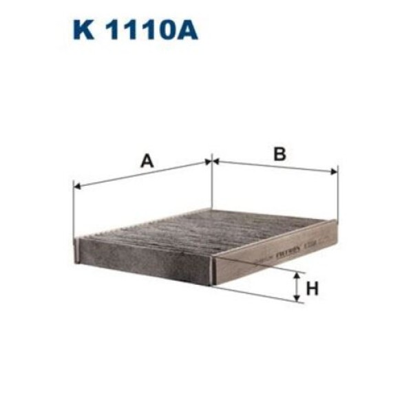 Filtron K1110A Polen Filtresi Ford 2S6J19G244AA 