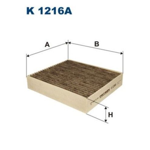 Filtron K1216A Polen Filtresi Mitsubishi Colt 04-12 Smart Forfour 04-Roadster 03- MR958017