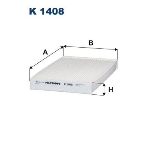 Filtron K1408 Polen Filtresi C3 Aircross II 1.2Thp 1.6HDI 9815106580 