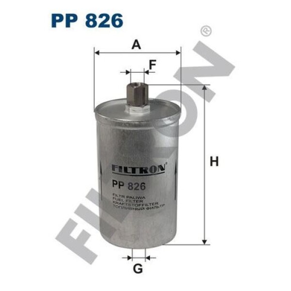 Filtron PP826 Yakıt Filtresi Vag 811133511A 