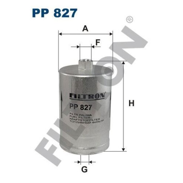 Filtron PP827 Yakıt Filtresi Alfa Romeo 145 155 164 Fiat Croma Marea 441201511C 