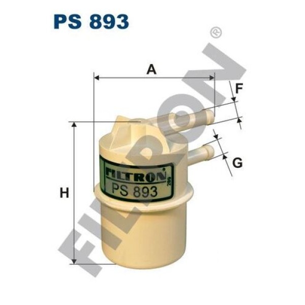 Filtron PS893 Yakıt Filtresi Mitsubishi Colt II C10 1.6 Turbo Ecı 105Hp 07 86-04 88 MB433774