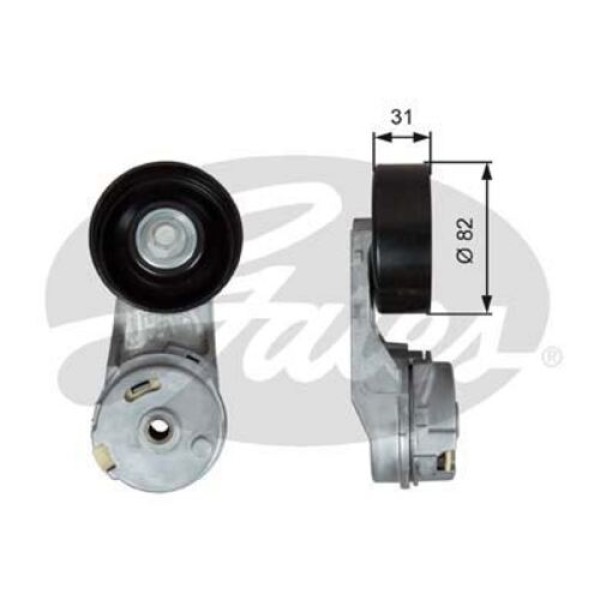 Gates T39288 Alternatör Gergi Rulmanı Kütüklü Insignia 08-Astra GTC J 12-2.0 Antara Chevrolet Captiva 2.4 11- 12605175