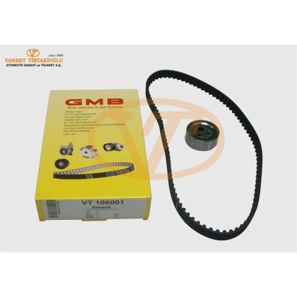 GMB VT106001 Eksantrik Rulman Kiti (Triger Seti) Clio Kangoo Megane 8V Büyük Rulman Logan 1.4 1.6 04 07 (096Sp170H Kayış) 7701472726