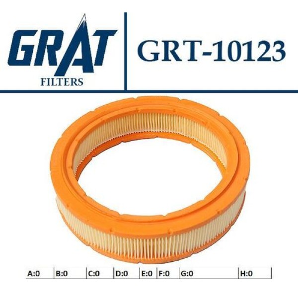 Grat 10123 Hava Filtresi Telsiz M130 7721380 