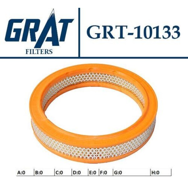 Grat 10133 Hava Filtresi İç-Dış Telli Doğan SLX 7721380 