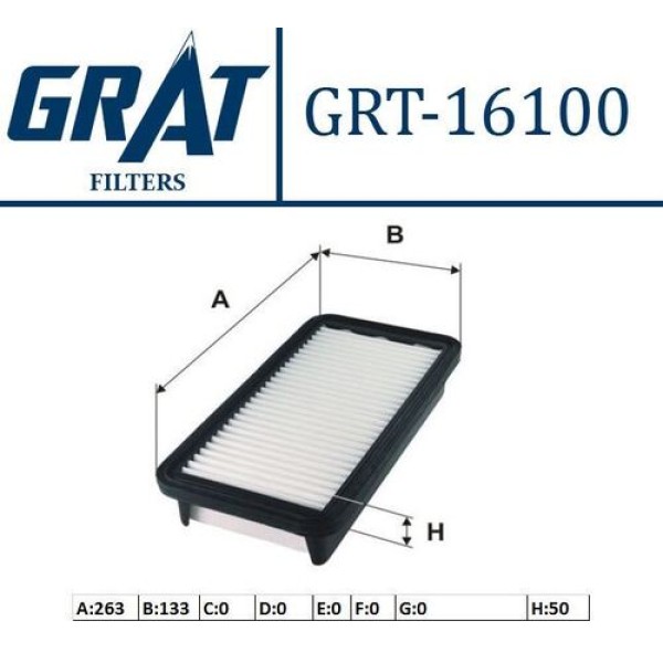 Grat 16100 Hava Filtresi Accent-Era 07-11 1.5 CRDI Dizel 281131G100