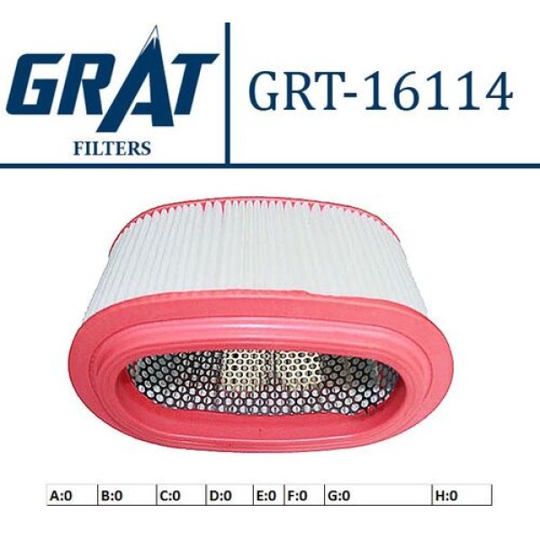 Grat 16114 Hava Filtre H100 Kamyonet 04-11 Kece 281134F000 