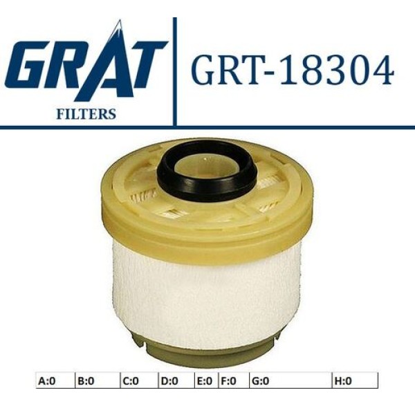 Grat 18304 Mazot Filtresi Hilux-Vigo 06-10 233900L010
