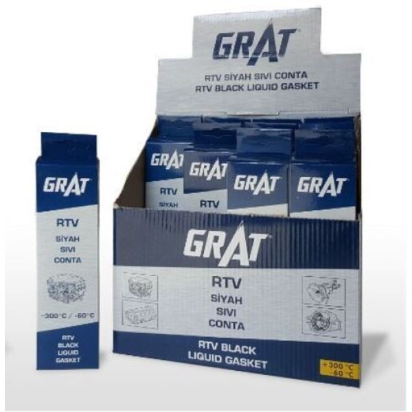 Grat 20510 Rtv Siyah Sıvı Conta 80 Ml 703141410