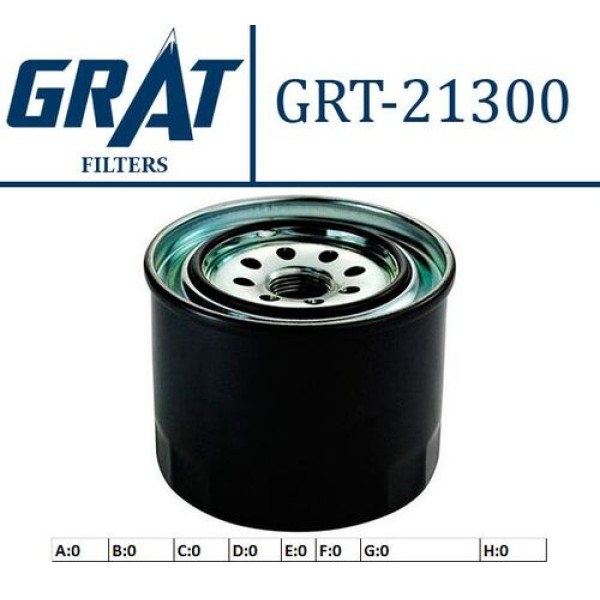 Grat 21300 Mazot Filtresi Mitsubishi Fe635-FE659 Turbo-Fuso Fe839-Fe859-Hd35-Hd75 Atom Tip ME016872 