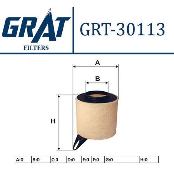 Grat 30113 Hava Filtresi N45-E87-E90 1.16-3.15 13717524412 