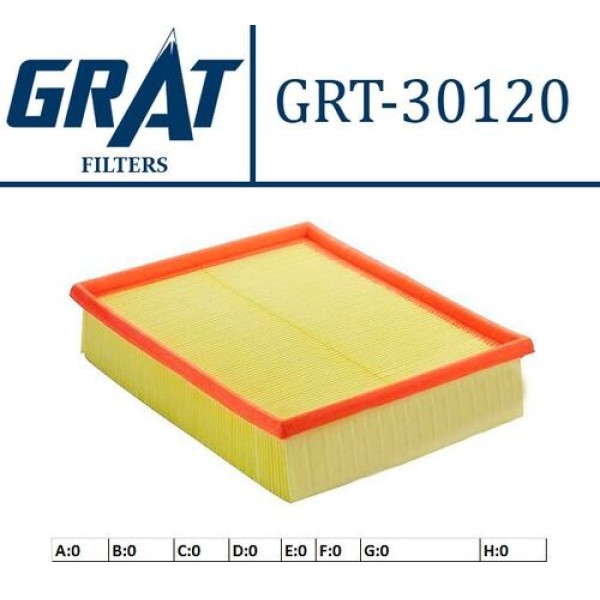 Grat 30121 Hava Filtresi 540i-535I-540i 92-03-740I-840I-X5 01 13711736675