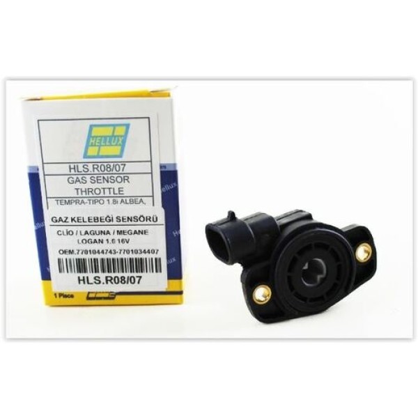 Hellux HLSR0807 Gaz Kelebek Sensörü Tempra Tipo-Albea -Palio 1.6 16V-Bravo I 1.6 16V 7714824 