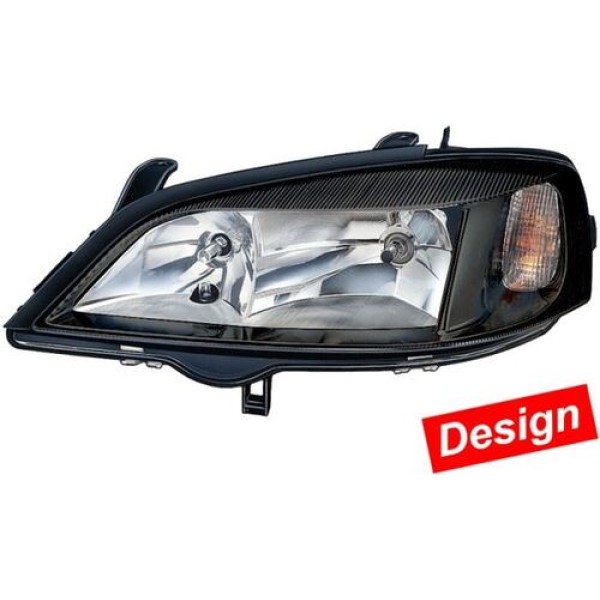 Hella 1EG007640401 Far Sağ Siyah Astra G 03-Tanım Lt 1216107 