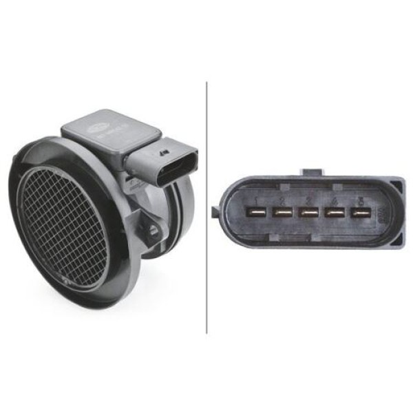 Hella 8ET009142351 Hava Akış Metre M271 W203 02-07 W204 08-14 Cl203 02-08 C209 02-09 W211 04-08 W212 11-14 2710940248 