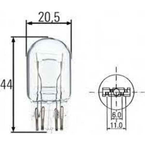 Hella 8GD008893002 Park Ampulu Corsa D Astra J Insignia A 2098583 