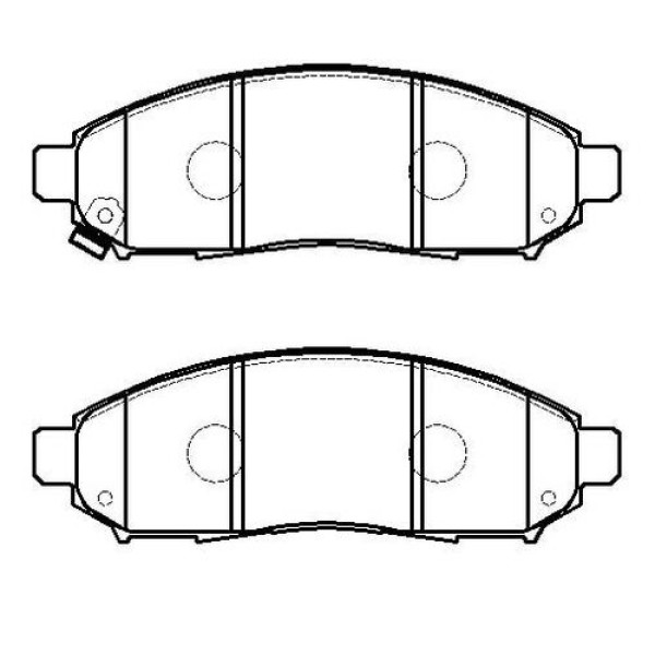 Ioto -10405-30202 Fren Balata Takımı Ön Sımlı Navara 4WD 2005- 1682309780 