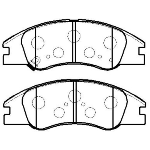 Ioto -10505-30201 Fren Balata Takımı Ön Sımlı Cerato 2004- 986494577