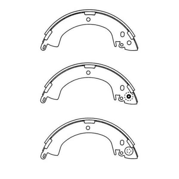 Ioto -10602-30202 Fren Balata Takımı Arka Kampana L300 1990-L200 1987-1998/Pajero 1983- MB858876 