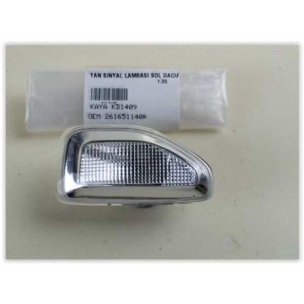 Kaya 1407 Ön Sinyal Lambası Sol Dacia Duylu Cn4 Yeni Model 6001540093