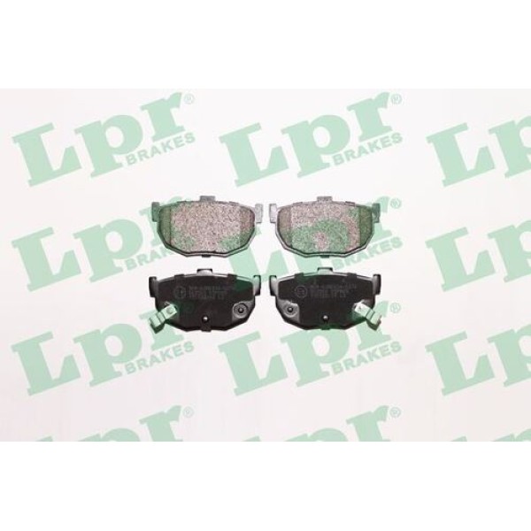 LPR 05P089 Arka Fren Balatası Hyundai Elantra 1996-2006 Kia Cerato 2004- 583022DA10